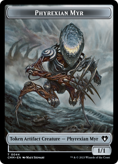 Phyrexian Myr (TCMM-044) - Commander Masters Tokens-1