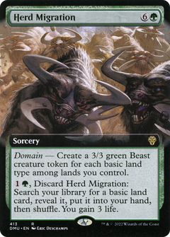 Herd Migration (Extended Art) [Dominaria United]-1