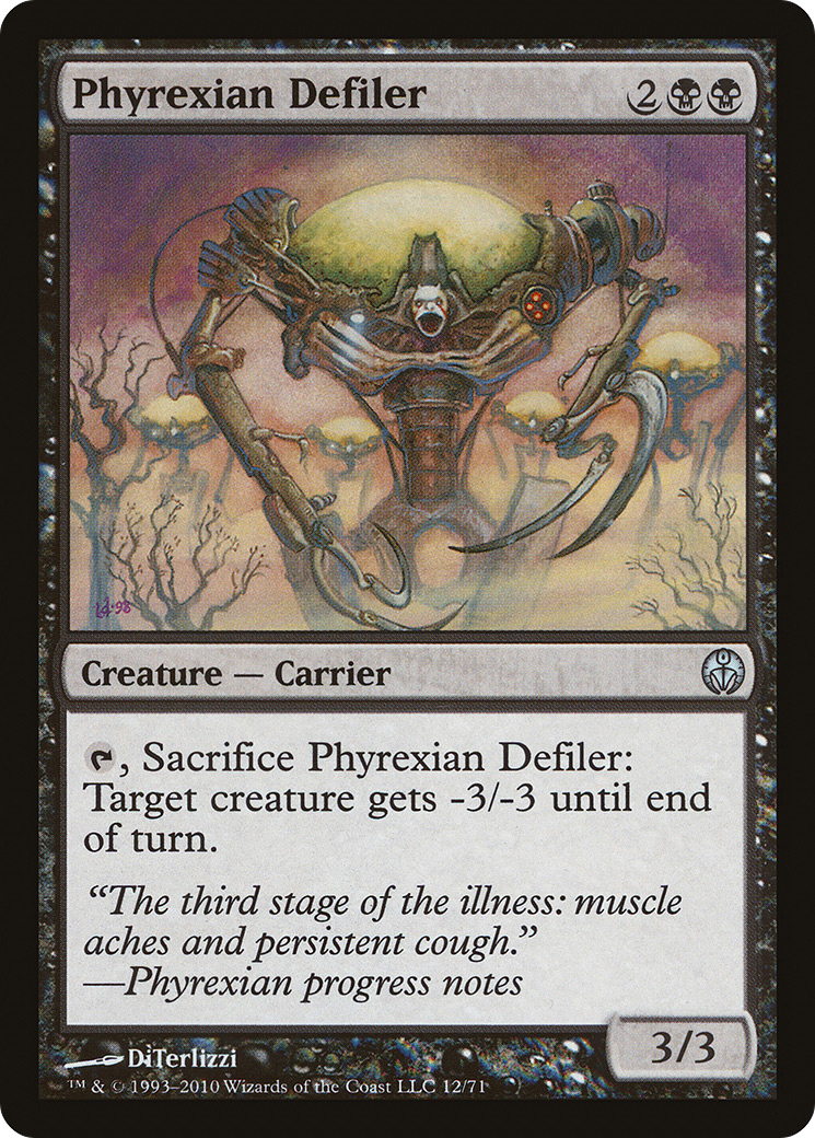Phyrexian Defiler [Duel Decks: Phyrexia vs. the Coalition]-1