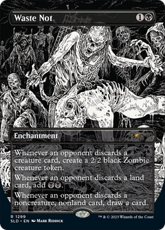Waste Not (SLD-1299) - Secret Lair Drop (Borderless)-1