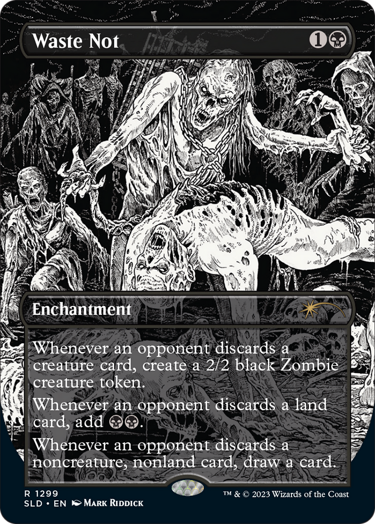 Waste Not (SLD-1299) - Secret Lair Drop (Borderless)-1
