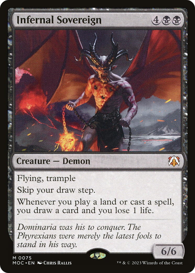 Infernal Sovereign [March of the Machine Commander]-1