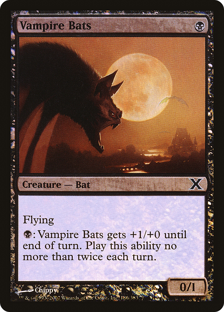 Vampire Bats (10E-186★) - Tenth Edition Foil-1