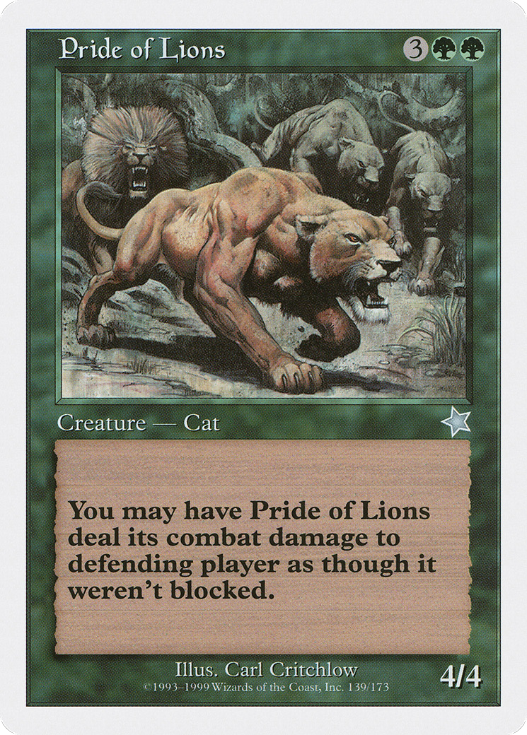 Pride of Lions [Starter 1999]-1