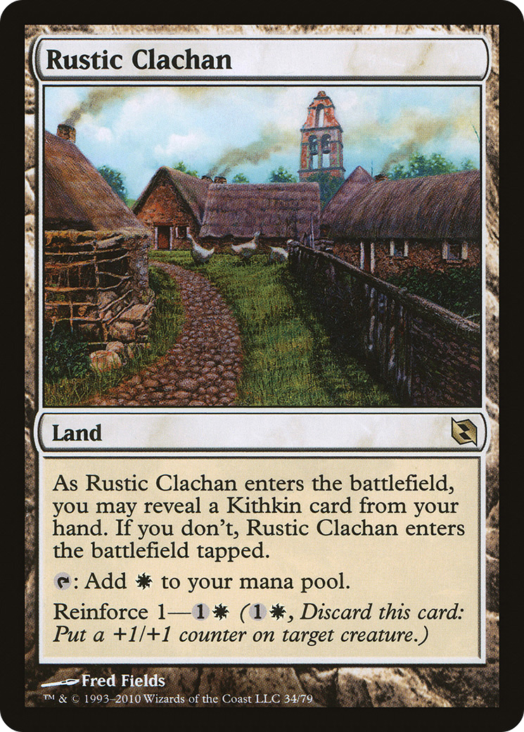 Rustic Clachan [Duel Decks: Elspeth vs. Tezzeret]-1