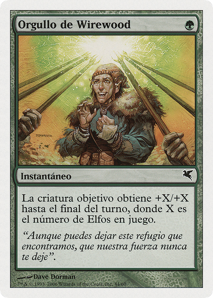 Wirewood Pride (Spanish) - "Orgullo de Wirewood" (B44) (PSAL-B44) - Salvat 2005-1