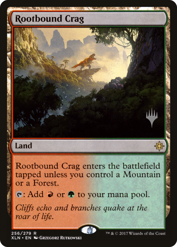 Rootbound Crag (Promo Pack) [Ixalan Promos]-1