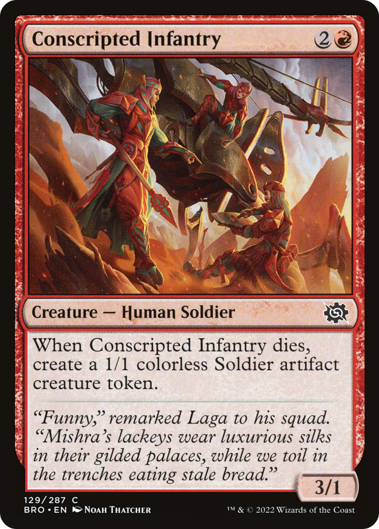 Conscripted Infantry [The Brothers' War]-1