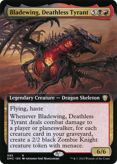 Bladewing, Deathless Tyrant (Extended Art) [Dominaria United Commander]-1