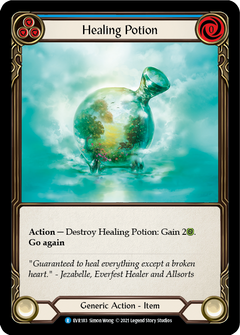 Healing Potion [EVR183] (Everfest)  1st Edition Cold Foil-2