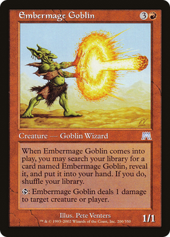 Embermage Goblin [Onslaught]-1