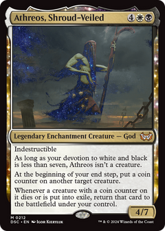 Athreos, Shroud-Veiled [Duskmourn: House of Horror Commander]-1