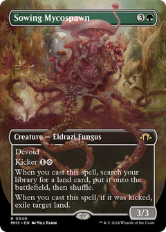 Sowing Mycospawn (Borderless) [Modern Horizons 3]-1