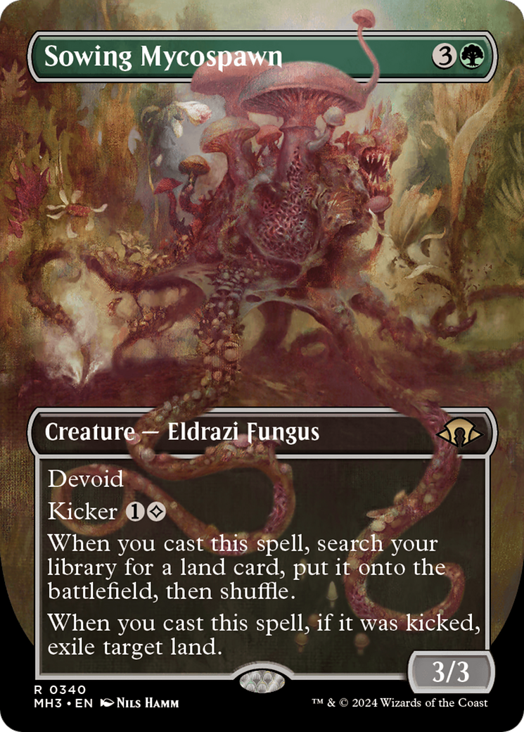 Sowing Mycospawn (Borderless) [Modern Horizons 3]-1