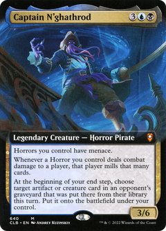 Captain N'ghathrod (Extended Art) [Commander Legends: Battle for Baldur's Gate]-1
