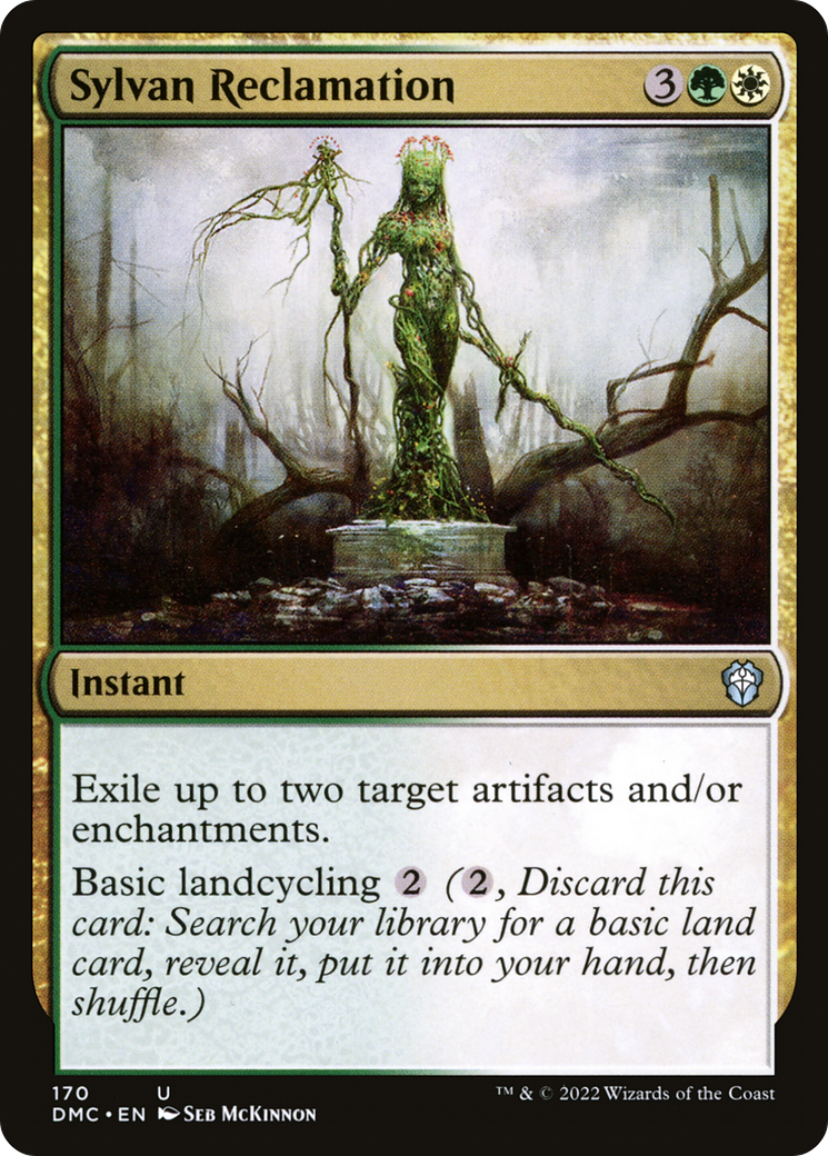 Sylvan Reclamation [Dominaria United Commander]-1