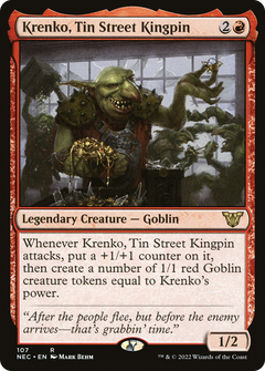 Krenko, Tin Street Kingpin [Kamigawa: Neon Dynasty Commander]-1