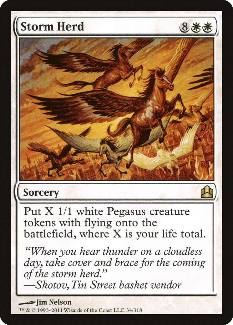 Storm Herd [Commander 2011]-1