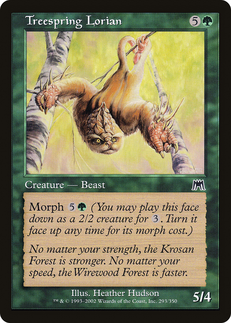 Treespring Lorian (ONS-293) - Onslaught Foil-1