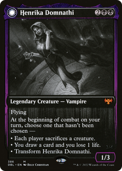 Henrika Domnathi // Henrika, Infernal Seer [Innistrad: Double Feature]-3
