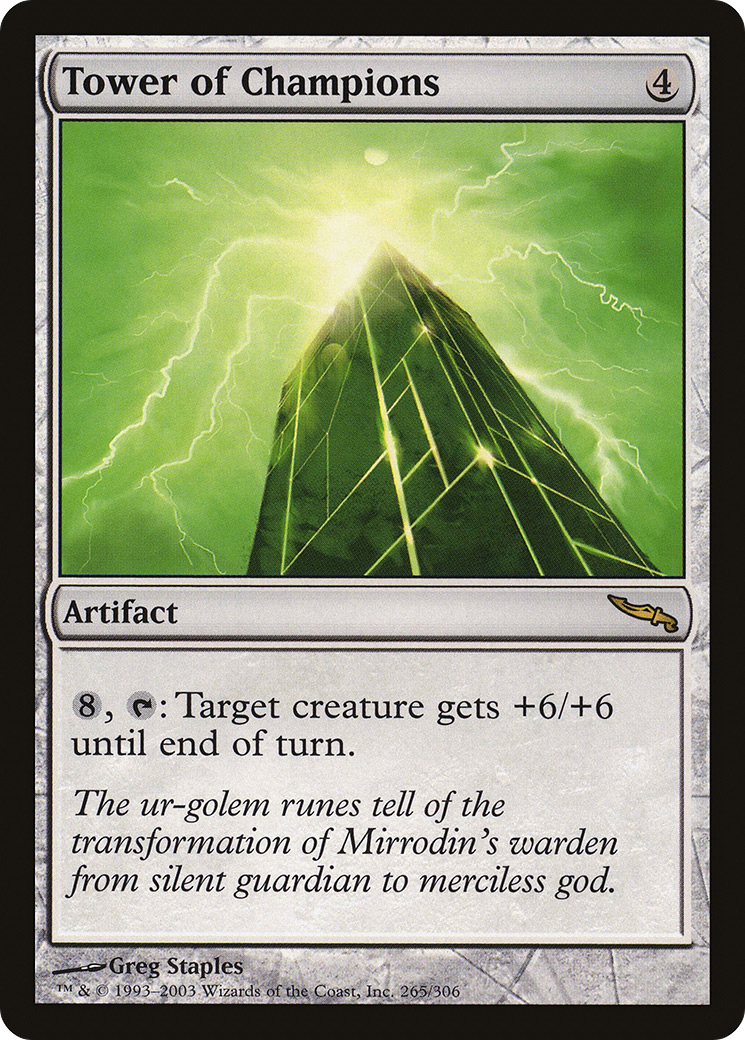 Tower of Champions [Mirrodin]-1