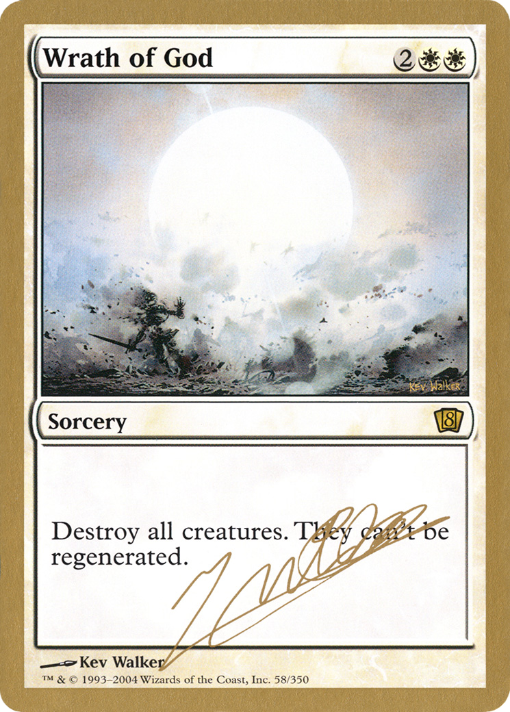 Wrath of God - 2004 Julien Nuijten (8ED) (WCD-) - World Championship Decks 2004-1