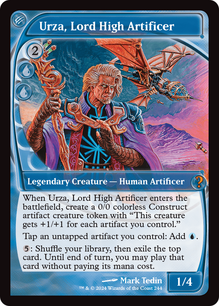 Urza, Lord High Artificer (Future Sight) (MB2-244) - Mystery Booster 2 Foil-1
