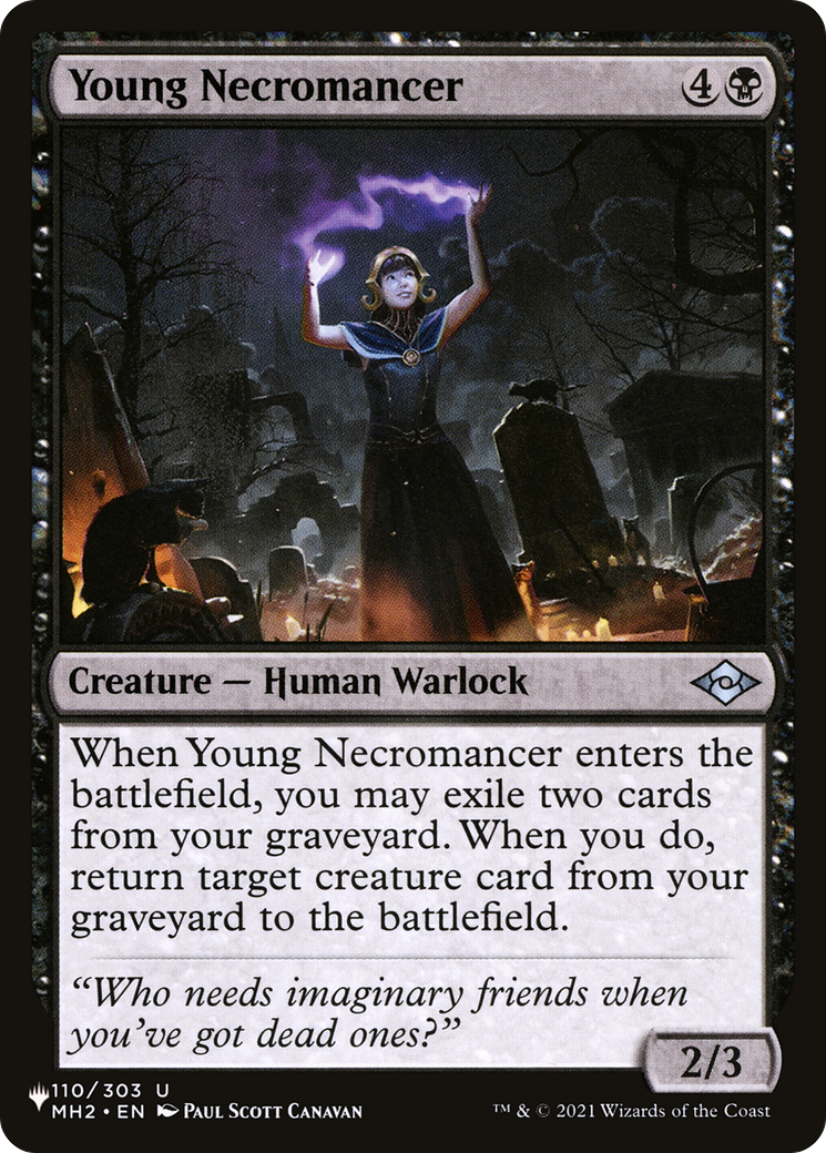 Young Necromancer (LIST-110/303) - The List-1