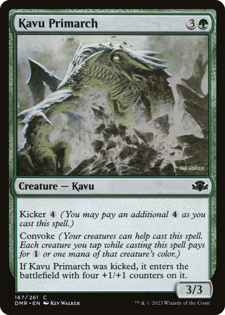 Kavu Primarch [Dominaria Remastered]-1