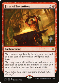 Fires of Invention (Promo Pack) [Throne of Eldraine Promos]-1