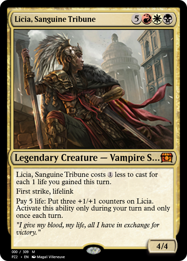 Licia, Sanguine Tribune (PZ2-65729) - Treasure Chest Foil-1