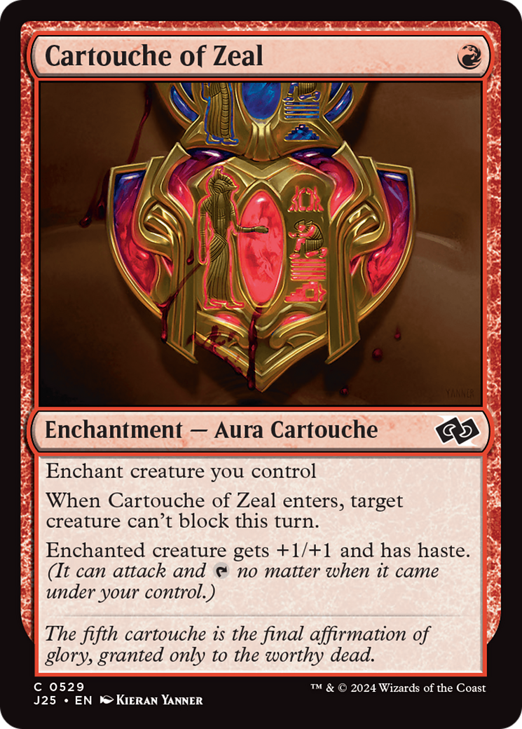 Cartouche of Zeal [Foundations Jumpstart]-1