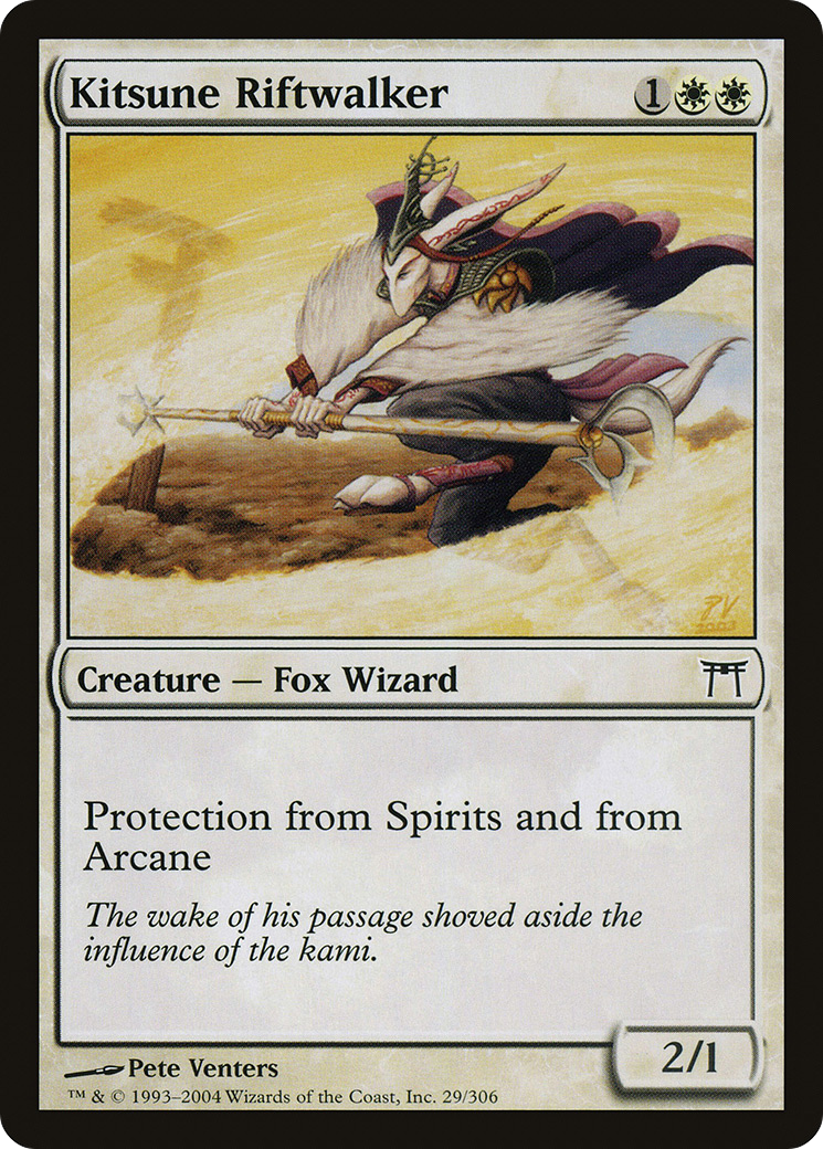 Kitsune Riftwalker [Champions of Kamigawa]-1