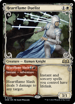 Heartflame Duelist // Heartflame Slash (Showcase) [Wilds of Eldraine]-1