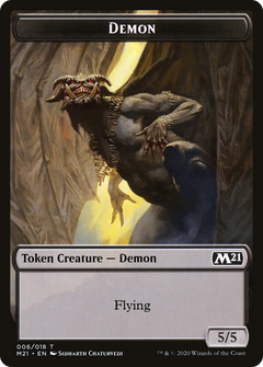 Demon (TM21-006) - Core Set 2021 Tokens-1