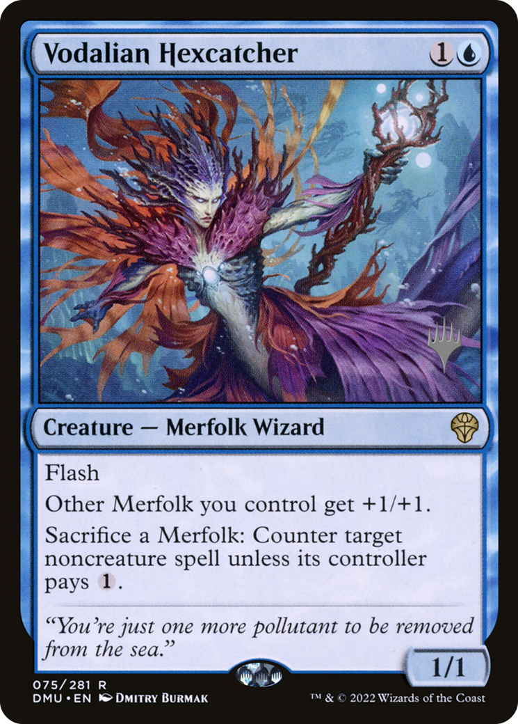 Vodalian Hexcatcher (PPDMU-075) - Dominaria United Promos-1