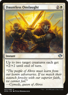 Dauntless Onslaught [Duel Decks: Speed vs. Cunning]-1