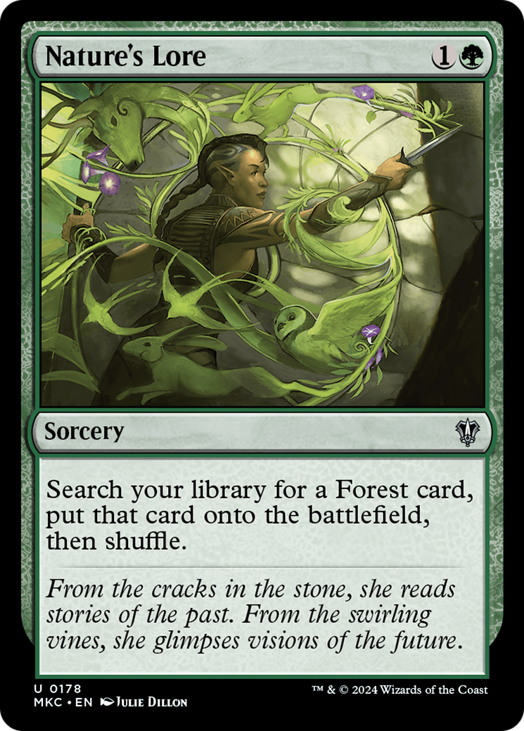 Nature's Lore [Murders at Karlov Manor Commander]-1