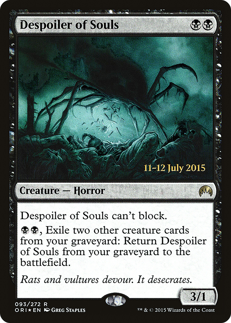 Despoiler of Souls [Magic Origins Prerelease Promos]-1