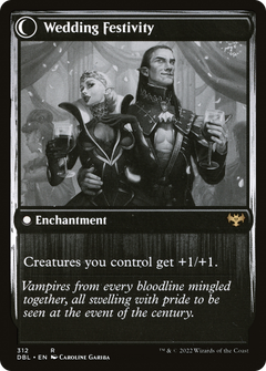 Wedding Announcement (DBL-312) - Innistrad: Double Feature: (Double Faced Transform) Foil-2