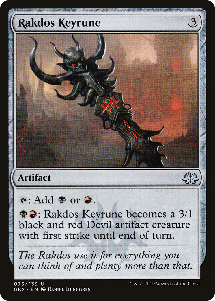 Rakdos Keyrune [Ravnica Allegiance Guild Kit]-1
