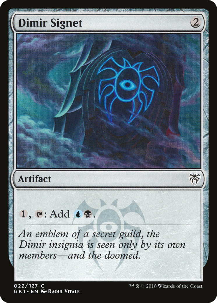 Dimir Signet [Guilds of Ravnica Guild Kit]-1