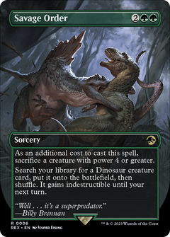 Savage Order (Borderless) [Jurassic World Collection]-1