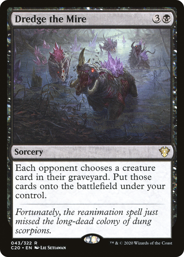 Dredge the Mire [Commander 2020]-1