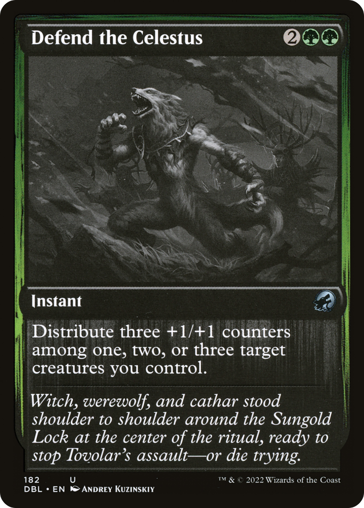 Defend the Celestus [Innistrad: Double Feature]-1