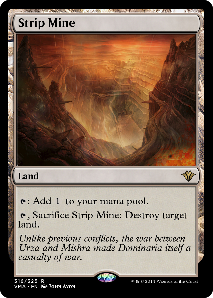 Strip Mine (VMA-316) - Vintage Masters Foil-1