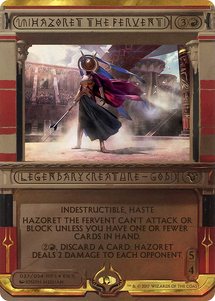 Hazoret the Fervent (Invocation) [Amonkhet Invocations]-1