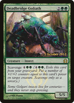 Deadbridge Goliath [Return to Ravnica Prerelease Promos]-1