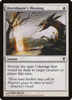Shieldmate's Blessing [Zendikar]-1