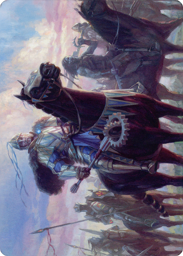 Shanid, Sleepers' Scourge // Shanid, Sleepers' Scourge (ADMU-054) - Dominaria United Art Series (Borderless)-1